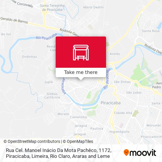 Rua Cel. Manoel Inácio Da Mota Pachêco, 1172 map