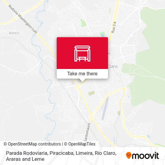 Parada Rodoviaria map