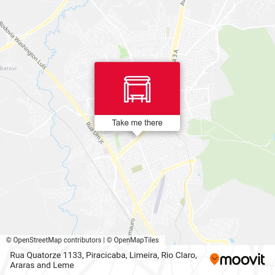 Rua Quatorze 1133 map