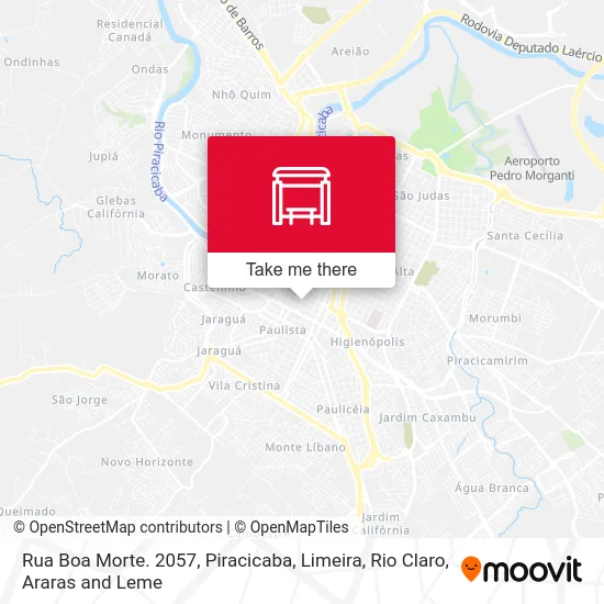 Rua Boa Morte. 2057 map