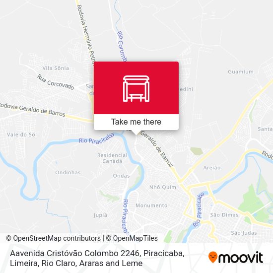 Aavenida Cristóvão Colombo 2246 map