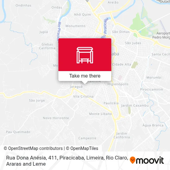 Rua Dona Anésia, 411 map