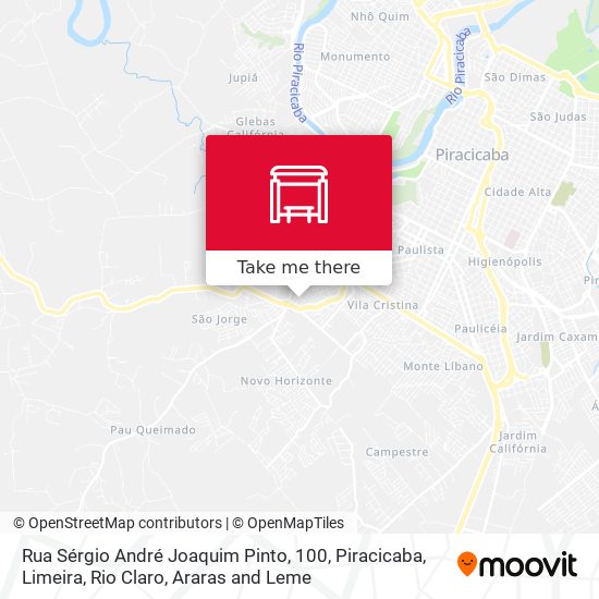 Rua Sérgio André Joaquim Pinto, 100 map