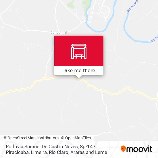 Rodovia Samuel De Castro Neves, Sp-147 map