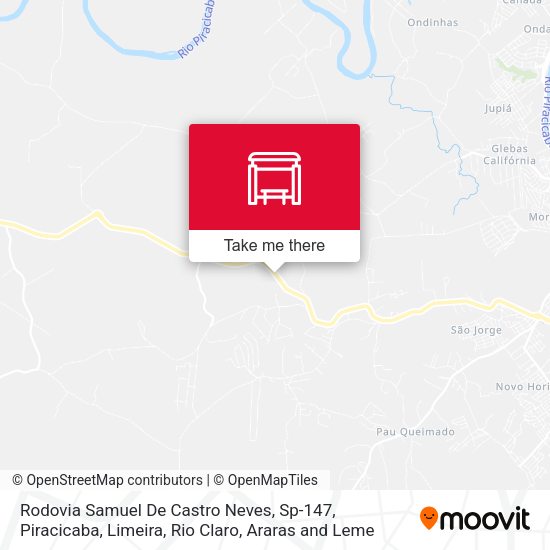 Rodovia Samuel De Castro Neves, Sp-147 map