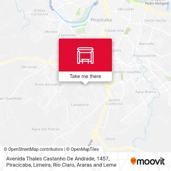 Avenida Thales Castanho De Andrade, 1457 map