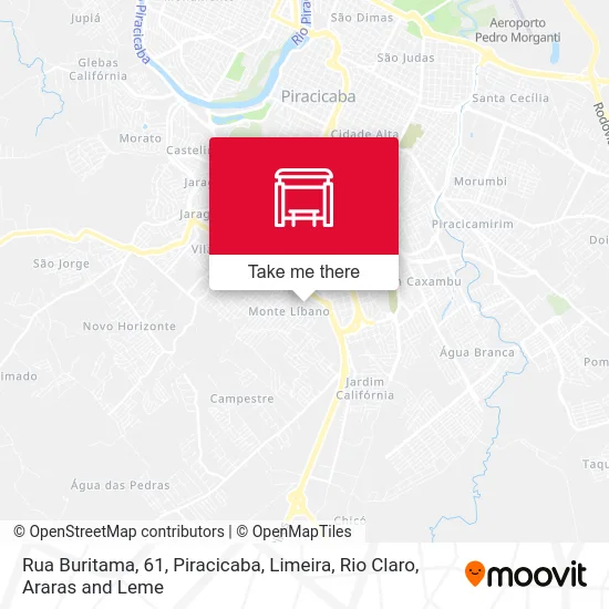 Rua Buritama, 61 map