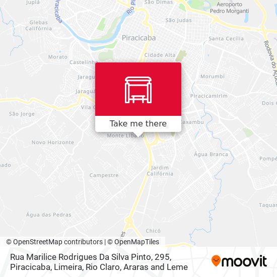 Rua Marilice Rodrigues Da Silva Pinto, 295 map