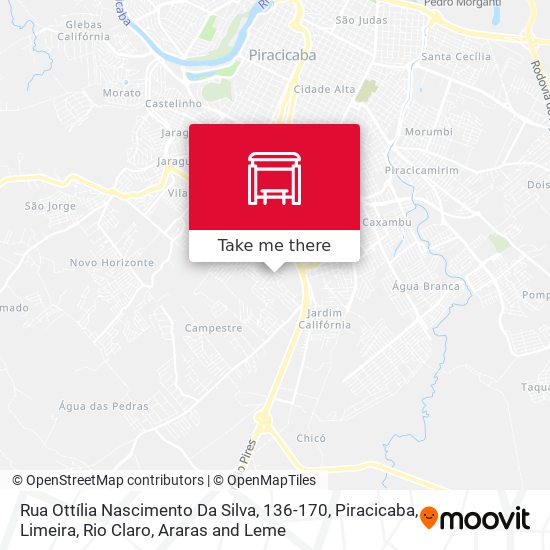 Rua Ottília Nascimento Da Silva, 136-170 map