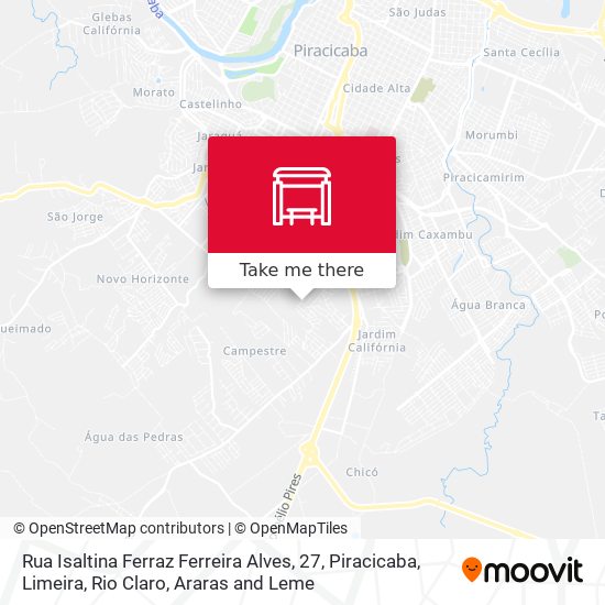 Rua Isaltina Ferraz Ferreira Alves, 27 map