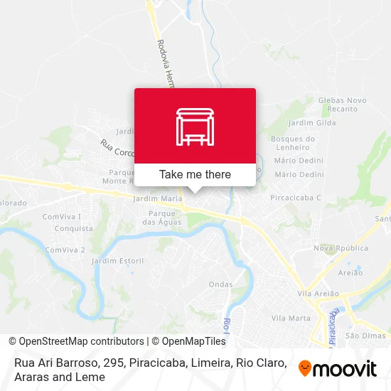 Rua Ari Barroso, 295 map