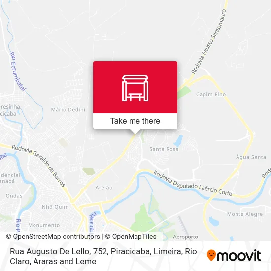 Rua Augusto De Lello, 752 map