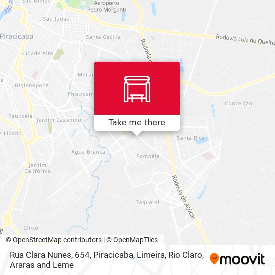 Rua Clara Nunes, 654 map