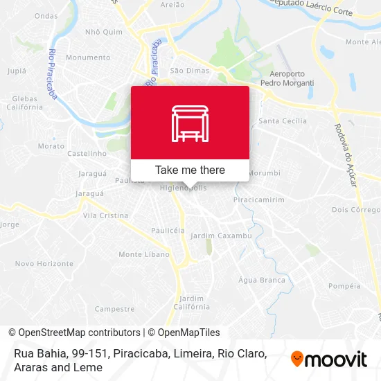 Rua Bahia, 99-151 map