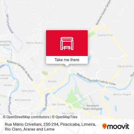 Rua Mário Crivellani, 250-294 map
