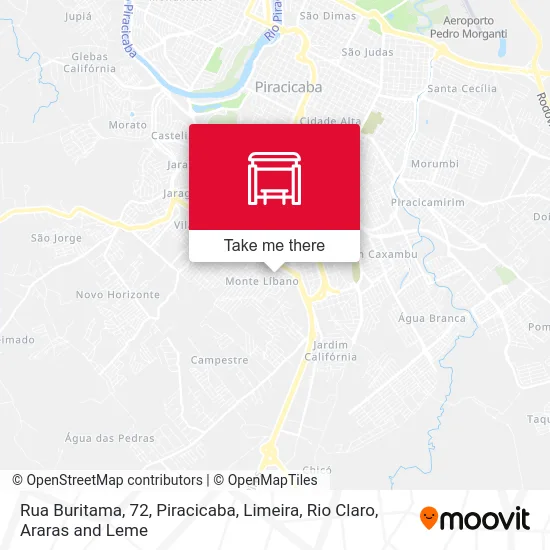 Rua Buritama, 72 map