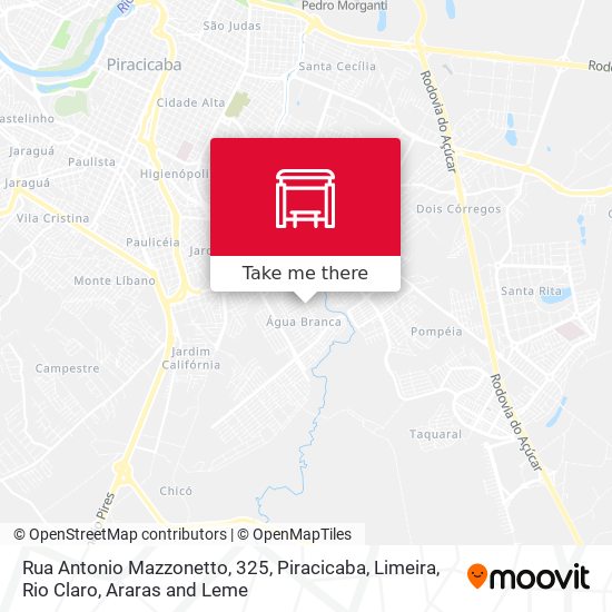 Rua Antonio Mazzonetto, 325 map