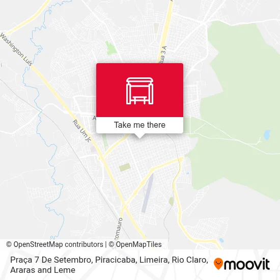 Praça 7 De Setembro map