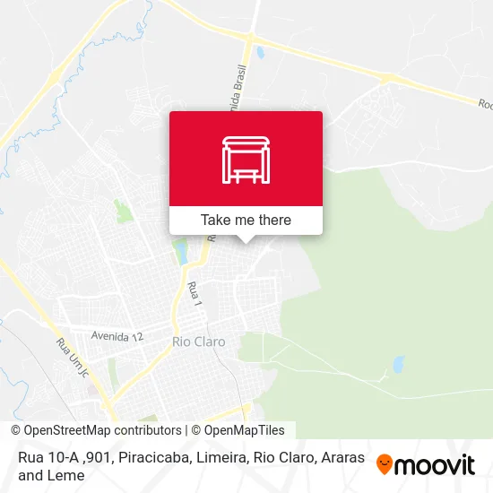 Rua 10-A ,901 map