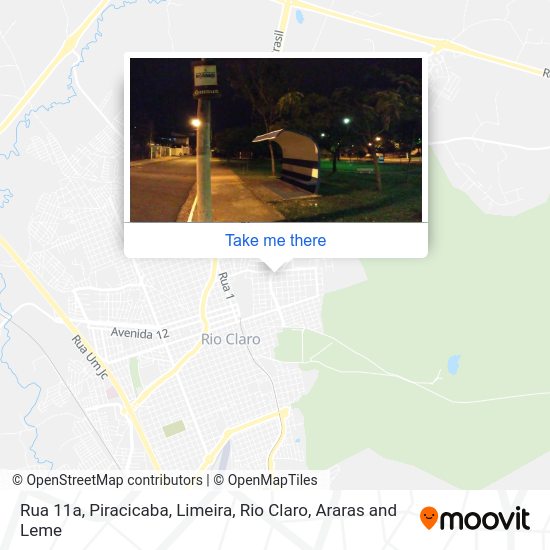 Mapa Rua 11a - Fricock