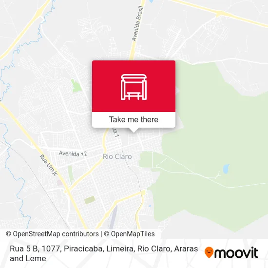 Rua 5 B, 1077 map