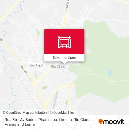 Rua 3b - Av Saúde map