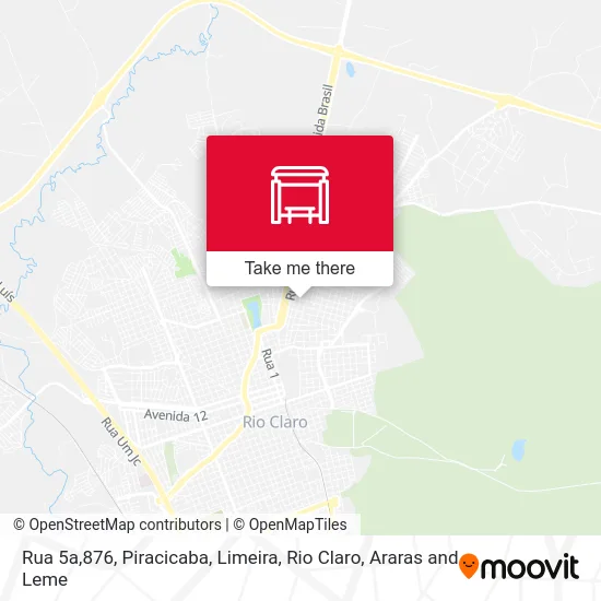 Rua 5a,876 map