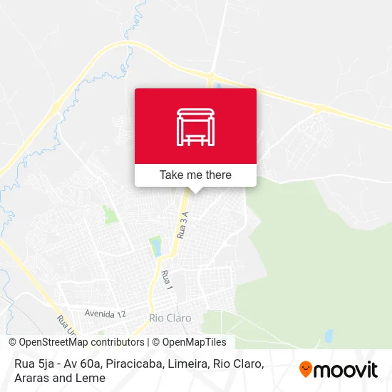 Rua 5ja - Av 60a map