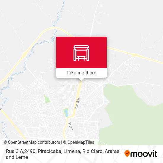 Rua 3 A,2490 map