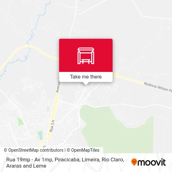 Rua 19mp - Av 1mp map