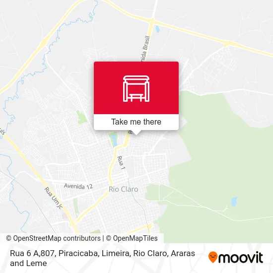 Rua 6 A,807 map
