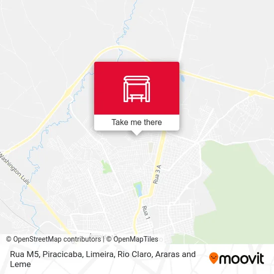 Rua M5 map