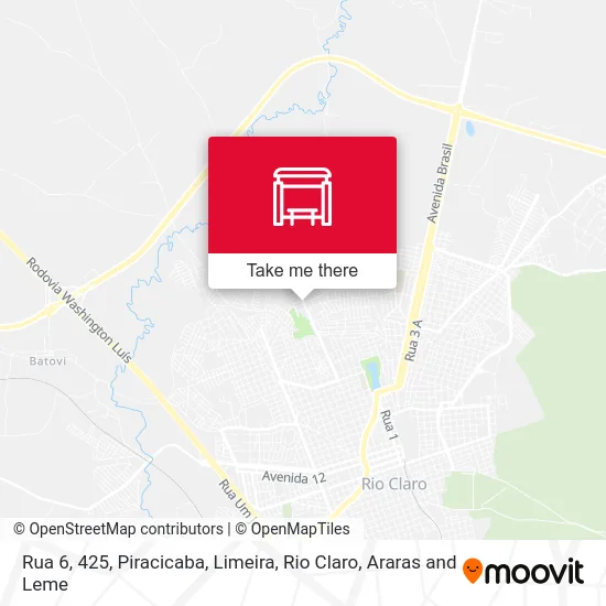 Rua 6, 425 map