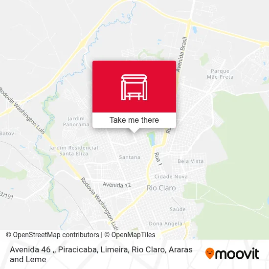 Avenida 46 , map