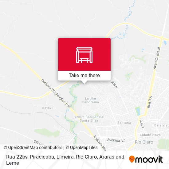 Rua 22bv map