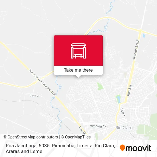Rua Jacutinga, 5035 map