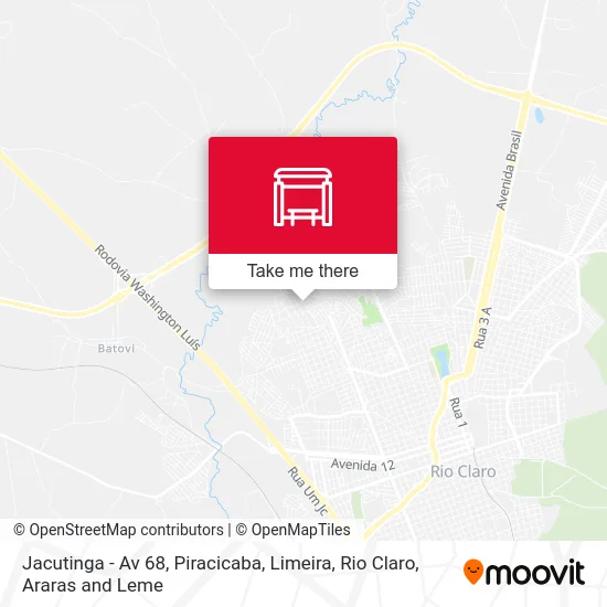 Jacutinga - Av 68 map