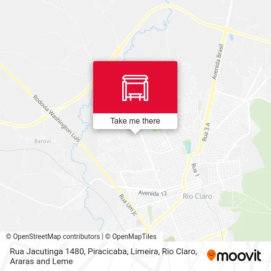 Rua Jacutinga 1480 map