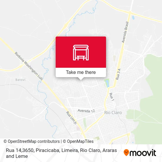 Rua 14,3650 map