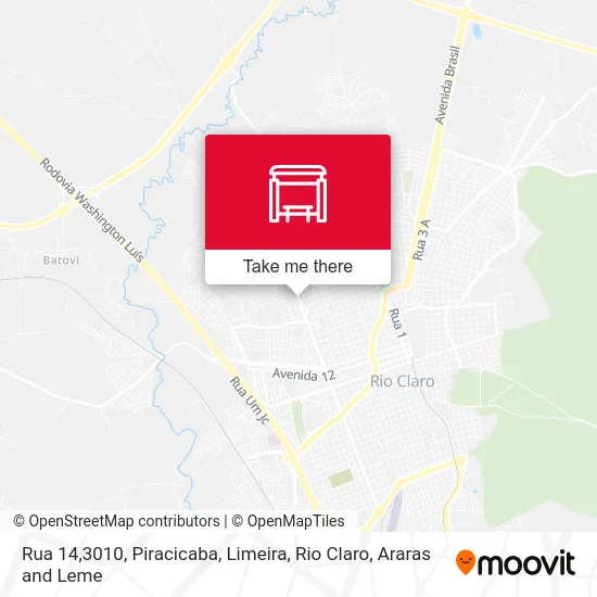 Rua 14,3010 map