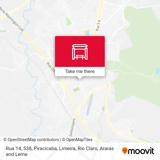Rua 14, 538 map