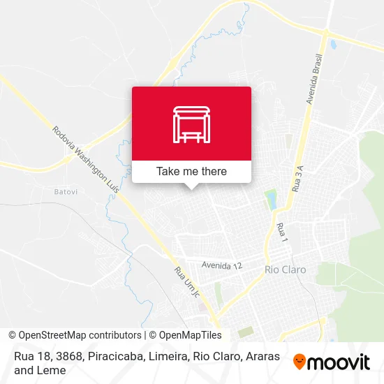 Rua 18, 3868 map