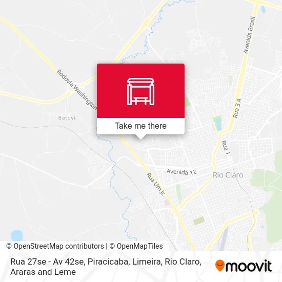 Rua 27se - Av 42se map