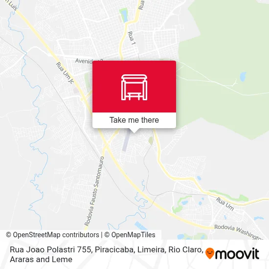 Rua Joao Polastri 755 map