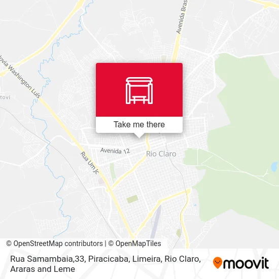 Rua Samambaia,33 map