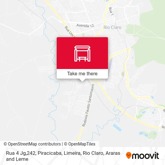 Rua 4 Jg,242 map