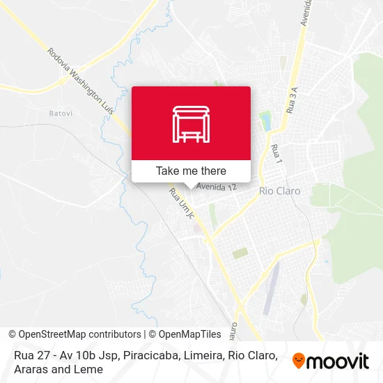 Rua 27 - Av 10b Jsp map