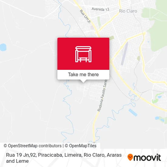 Rua 19 Jn,92 map