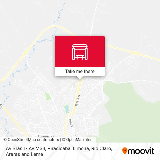 Av Brasil - Av M33 map