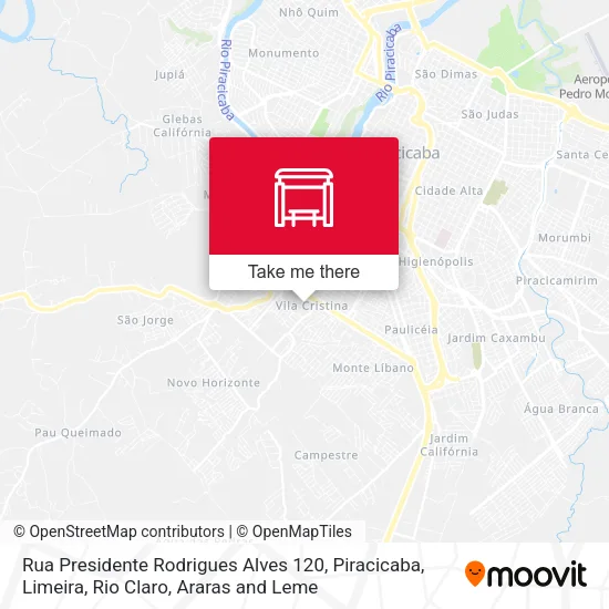 Rua Presidente Rodrigues Alves 120 map